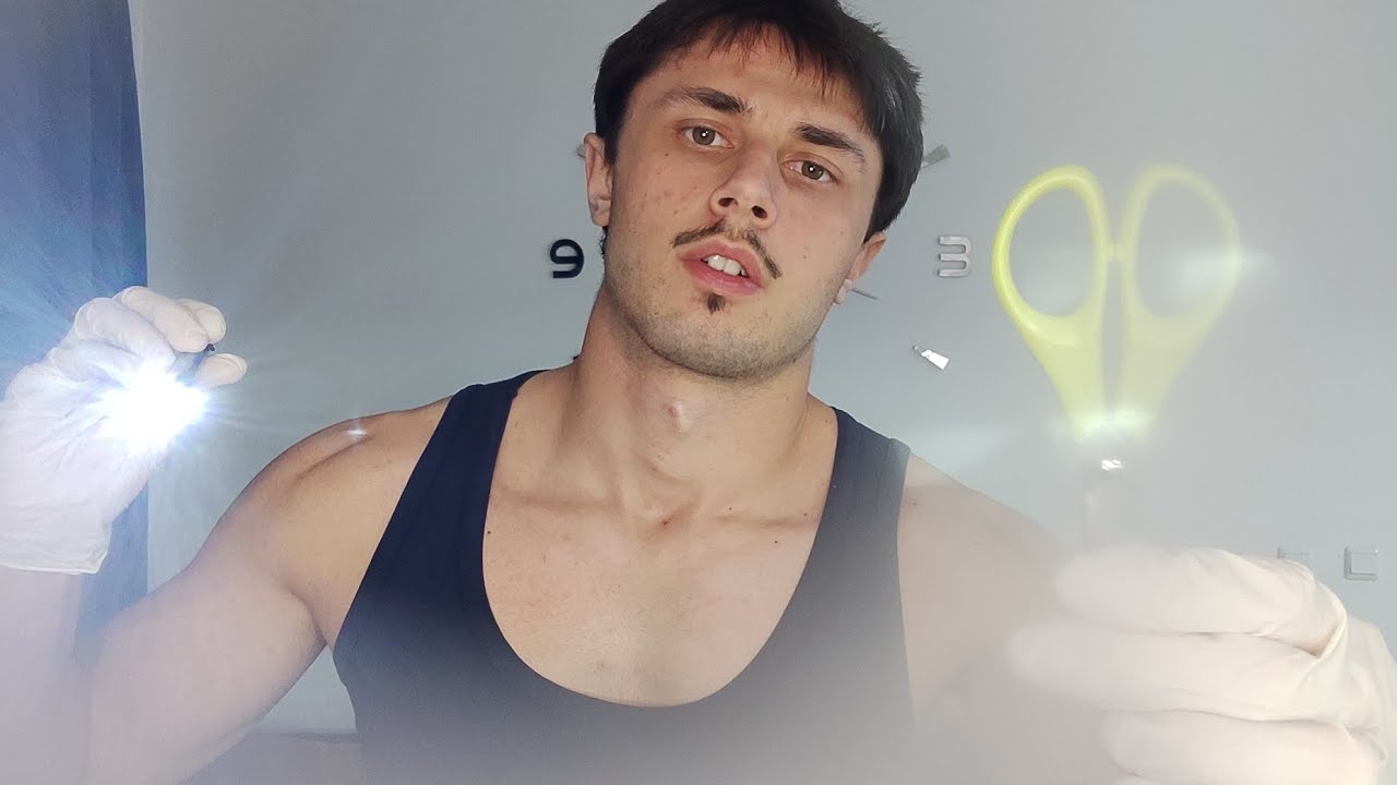 ASMR Friend Checks Your Blurry Vision Roleplay