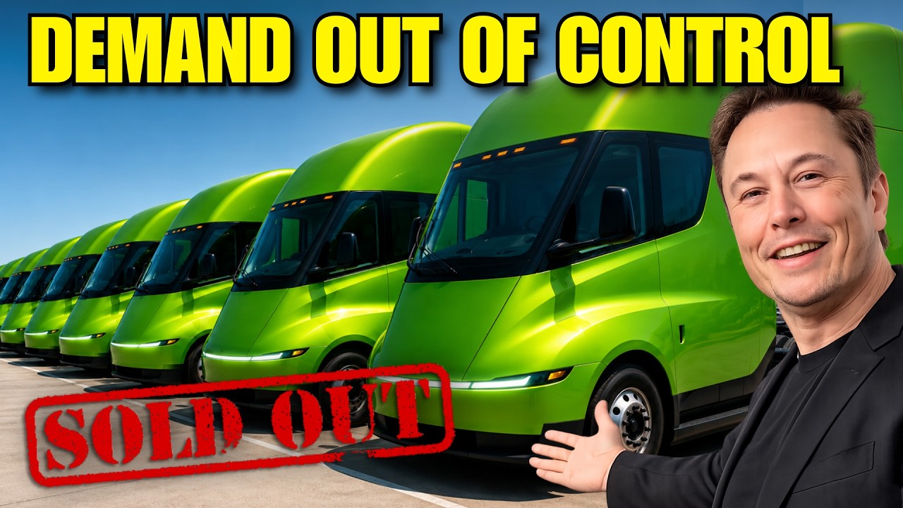 Tesla Semi SOLD OUT After Biggest New Upgrades &mdash; Demand Is Exploding!