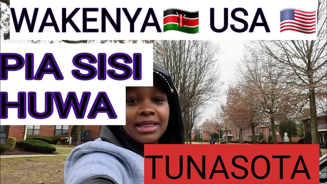 WAKENYA 🇰🇪 HUKU USA 🇺🇸HUWA PIA TUNASOTA 😅