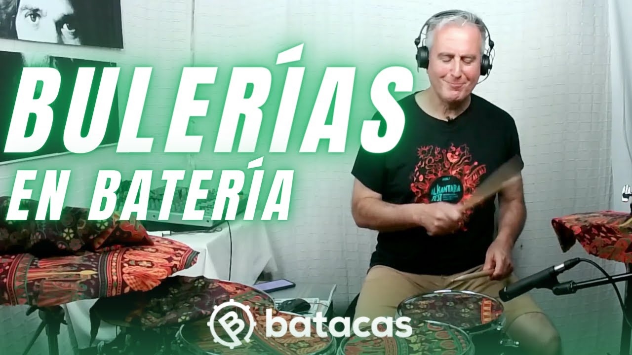 Cómo tocar bulerías en la batería con golpes simples | El Bataconcepto