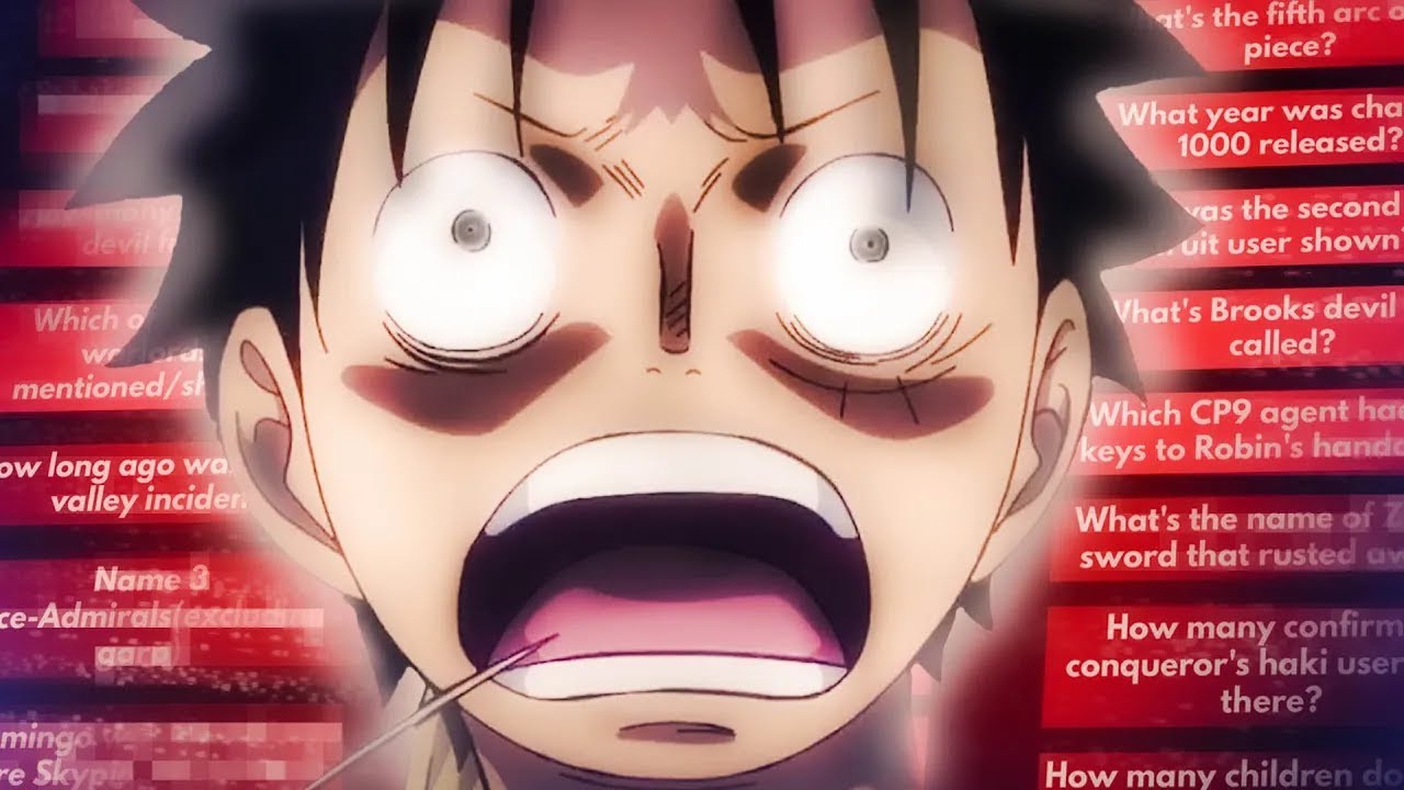 So I Took The HARDEST One Piece Quiz...