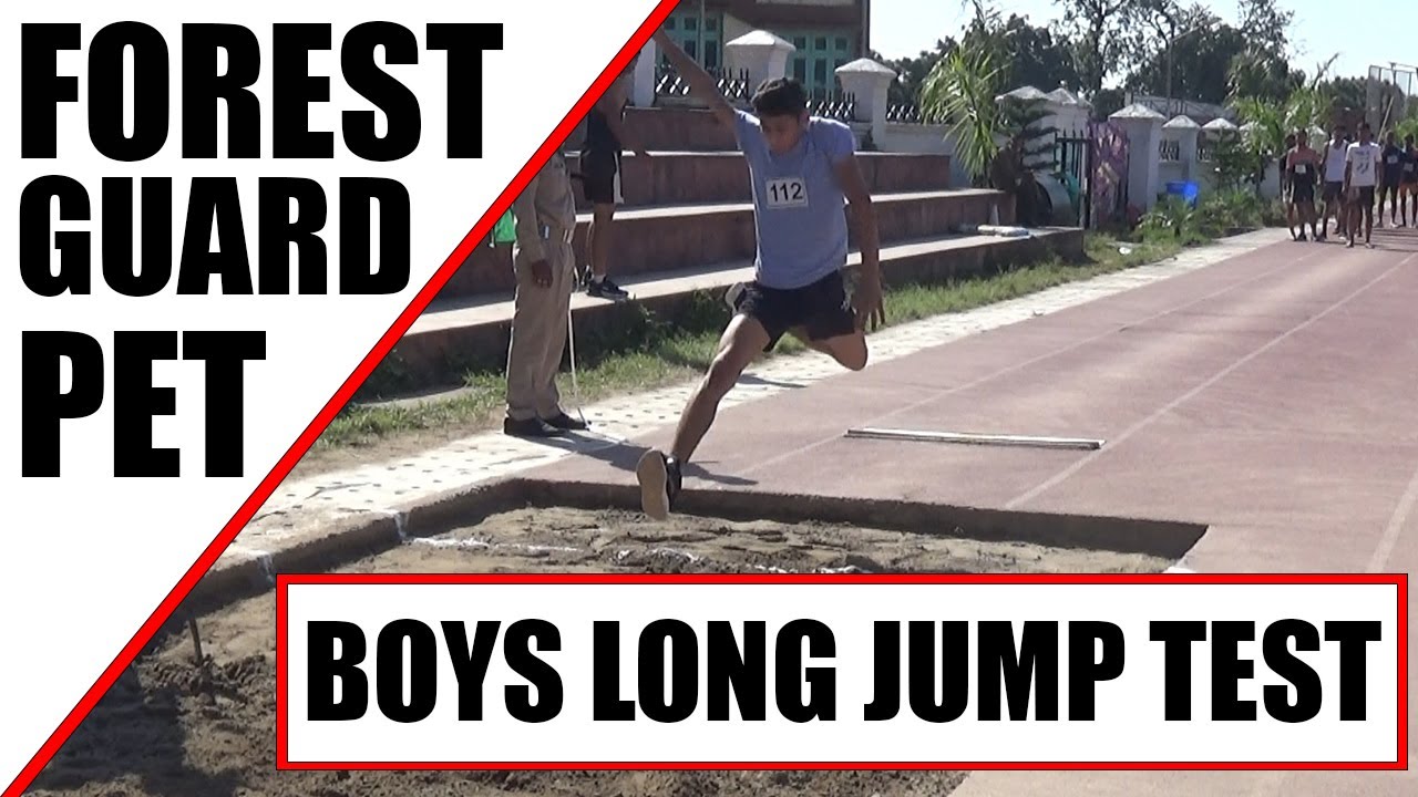 Boys Forest Guard Bharti Long Jump | फारेस्ट गार्ड भर्ती लॉन्ग जम्प | H.P Forest