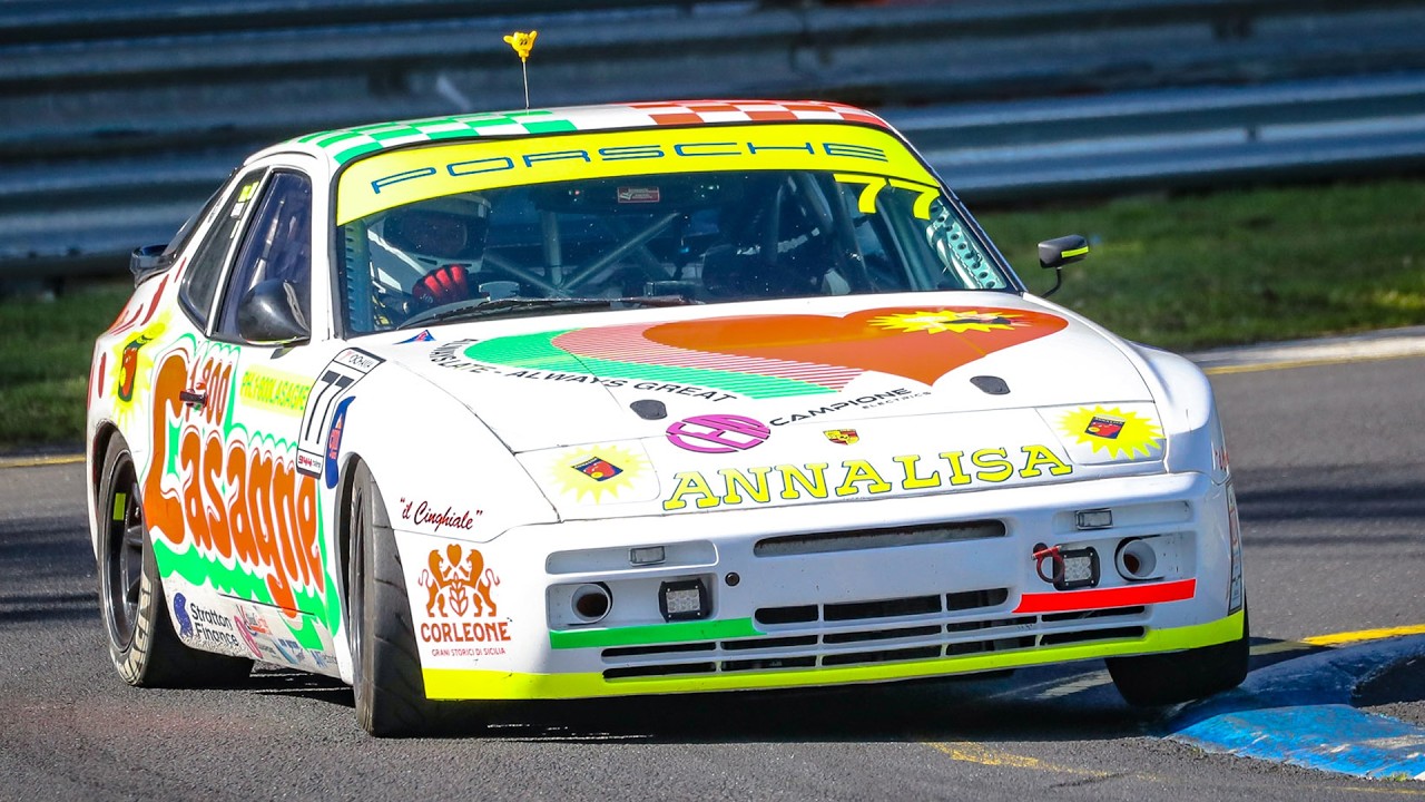 Porsche 944 Racing Sandown International Raceway 2024 Blend Line TV