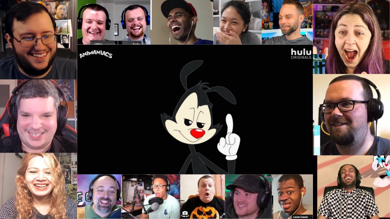 Everybody React to Animaniacs - Official Trailer (2020) MASHUP