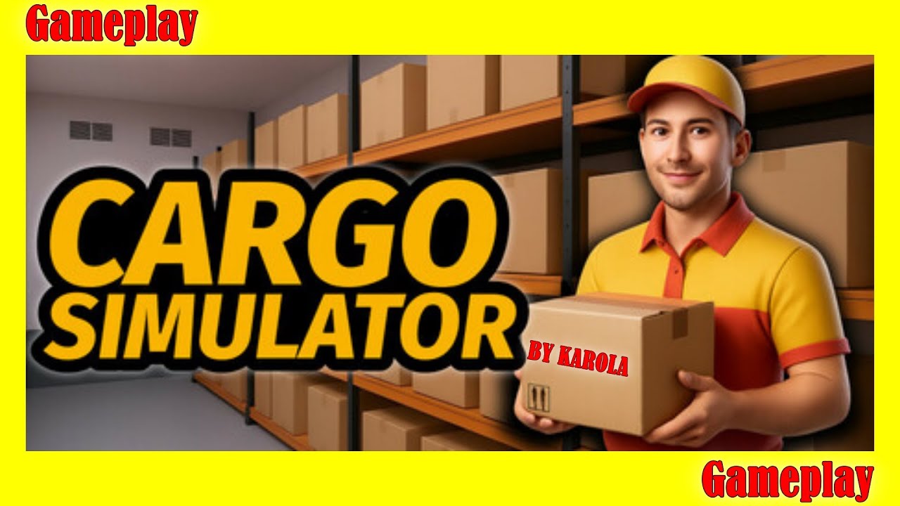 Cargo Simulator - Zarządzamy magazynem z przesyłkami ! #firstlook