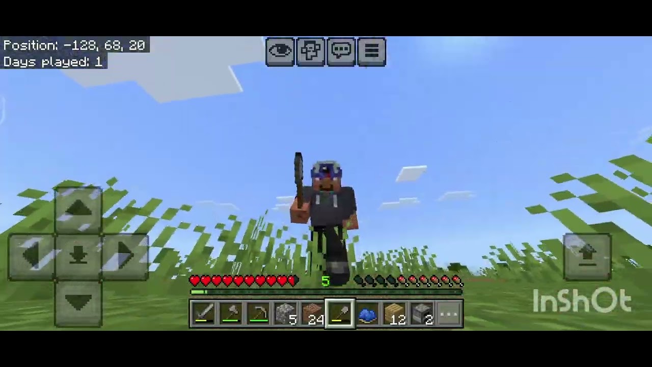 Starting a new journey on Minecraft Survival but in bedrock edition (episode1) #AryantyPieOG