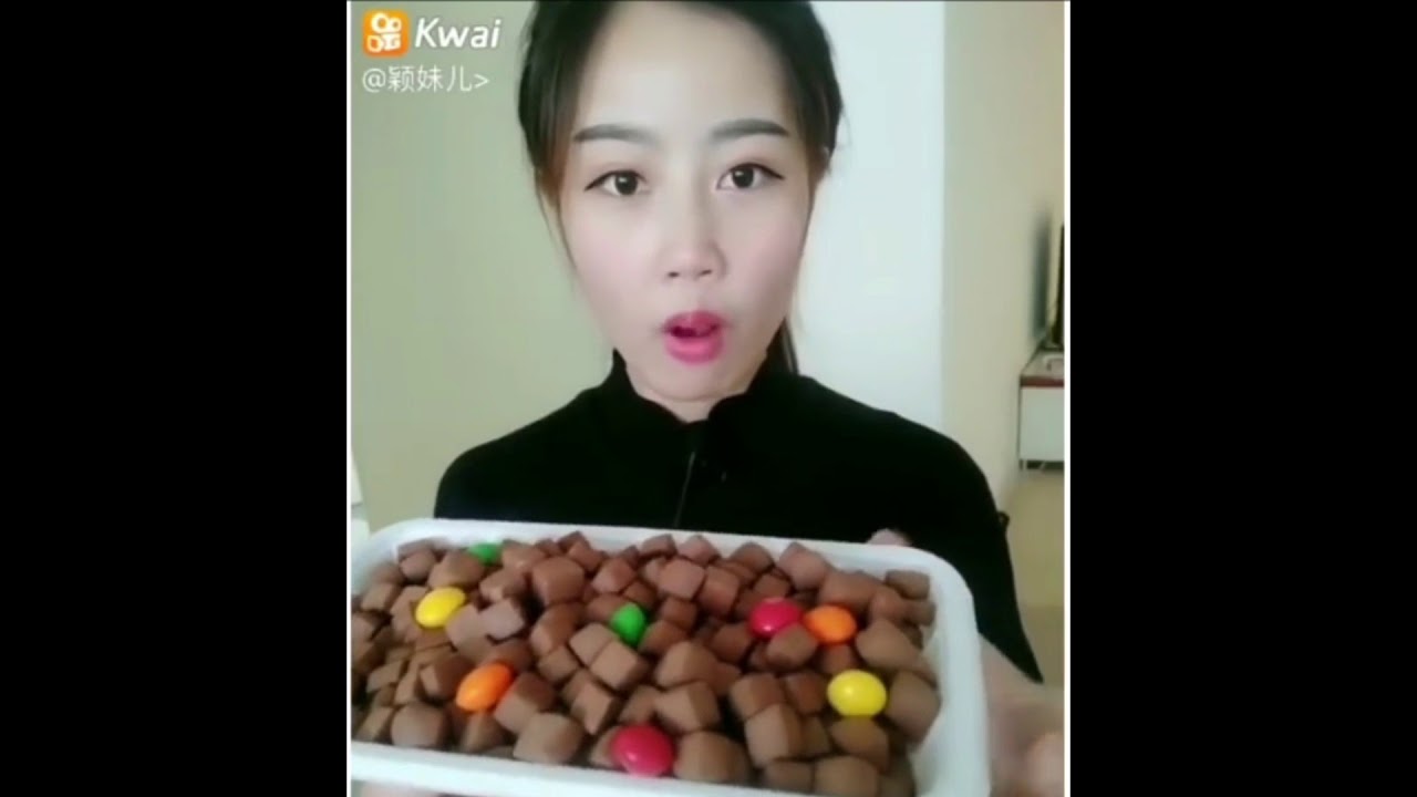 Some of the most amazing  Crunchy Frozen Chocolate Eating Compilation: part 1