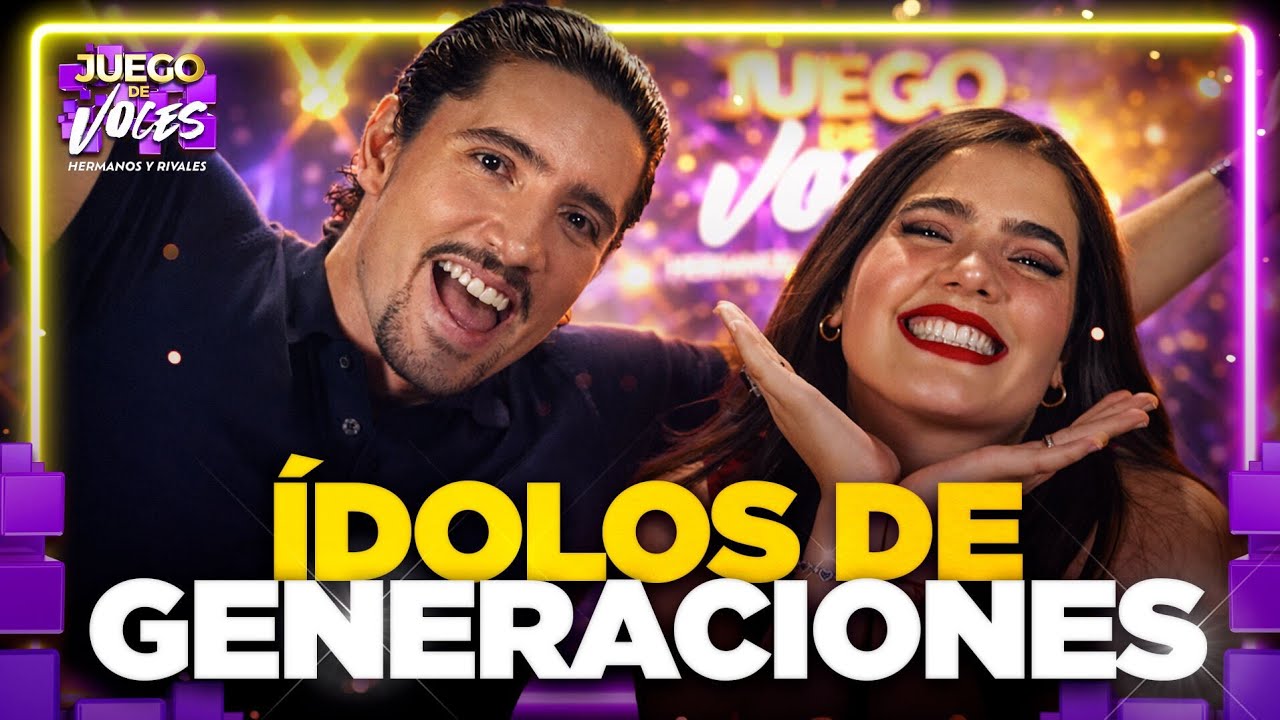 #ENVIVO 🚨 Camila y Alex Fernandez pondrán en alto a su dinastía en Juego de Voces 2026