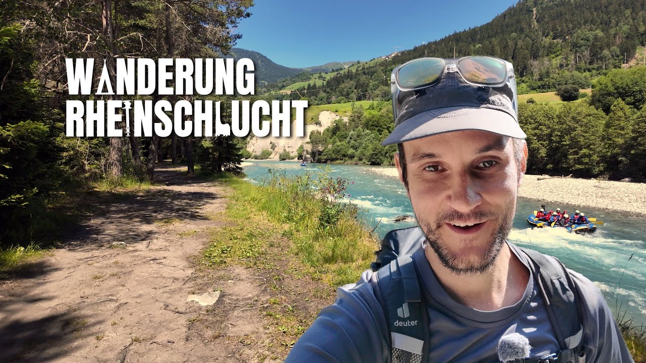 Wanderung Ruinaulta - dem Vorderrhein die Rheinschlucht hinauf