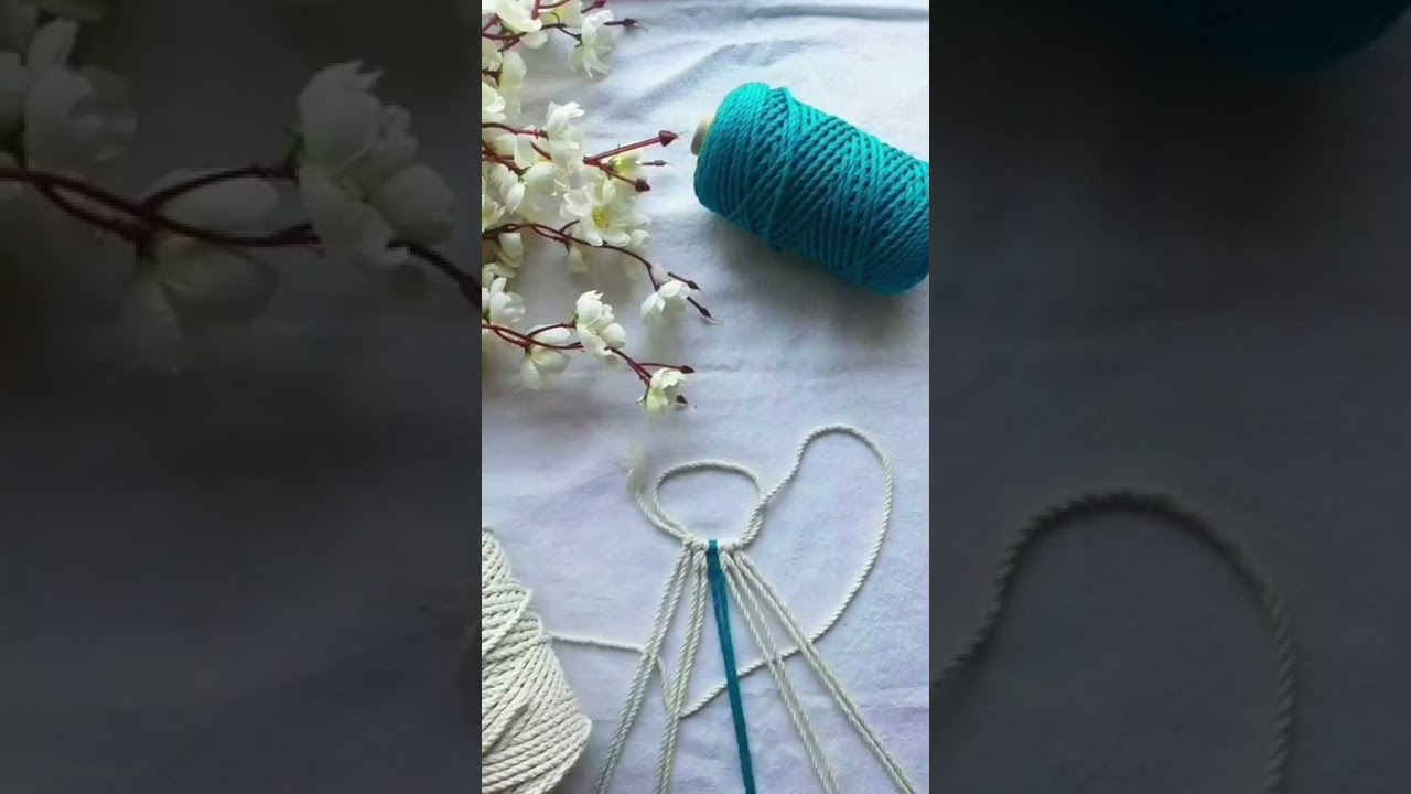 macrame coaster 💙/ Follow us on Instagram:  