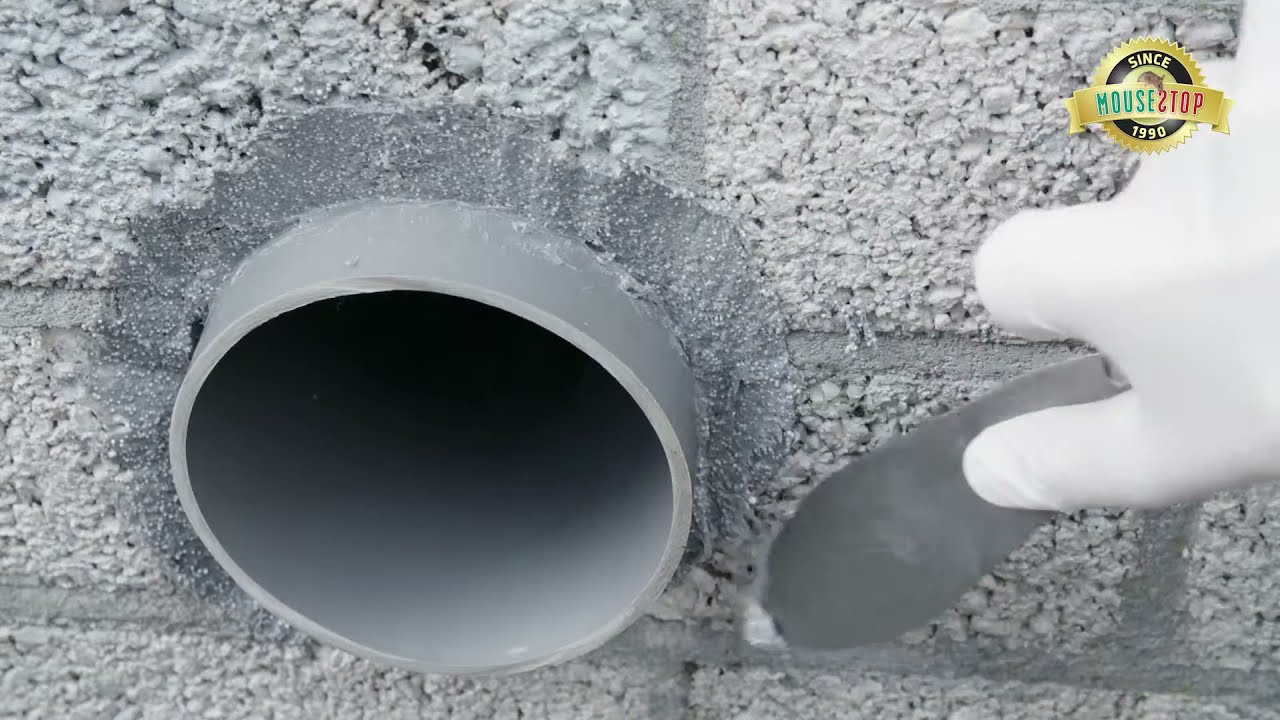 Mousestop : pâte d'étanchéité contre les rongeurs