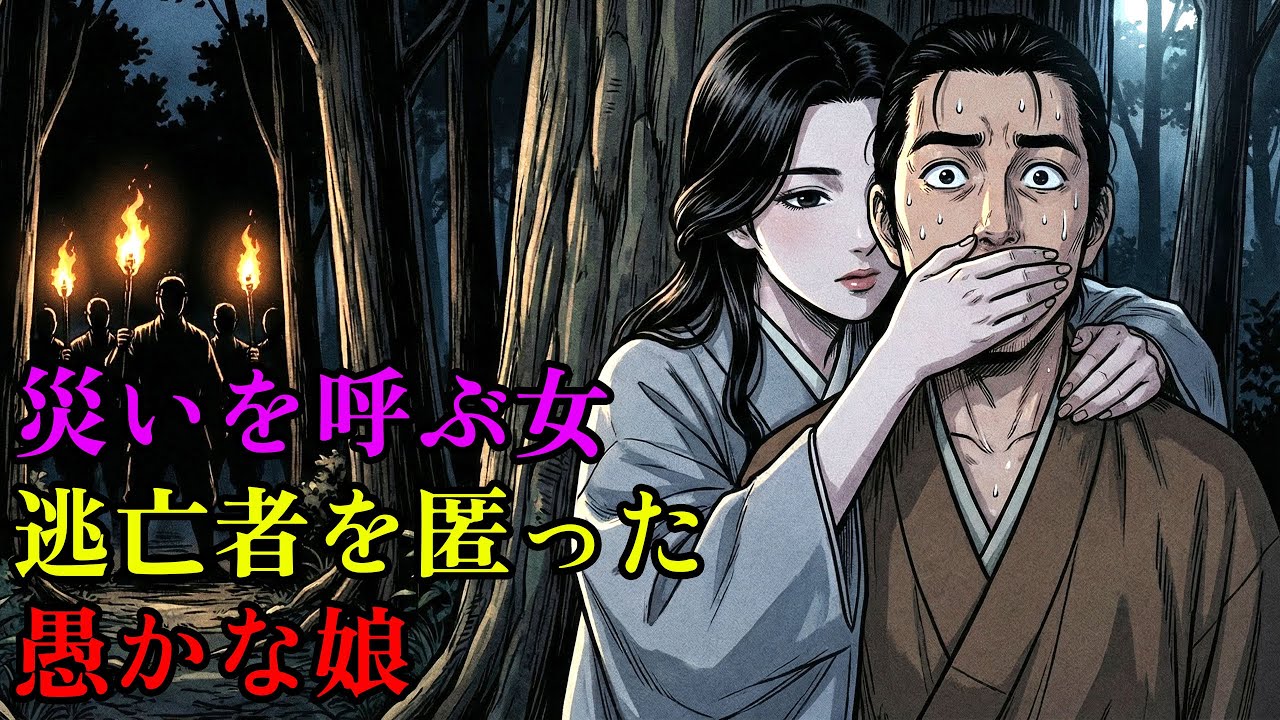 【まんが日本昔ばなし】形見を売って森の男を救った未亡人、まさかそれが「天下」を救うことになるとは | 野談 | 伝説 | 昔話 | 説話 | 民話