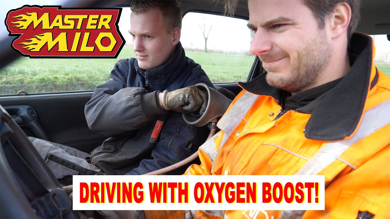 Boost your car with oxygen (engine destroyed)