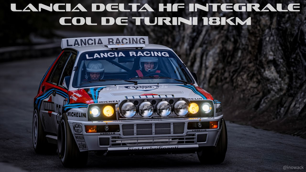 Replay: ACR | Lancia Delta HF Integrale - Col de Turini 18km - Single rally stage  | Onboard