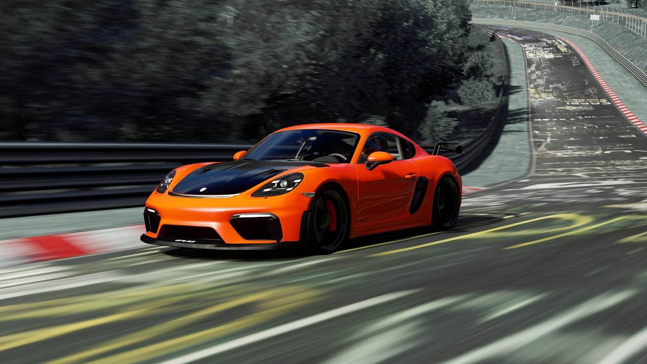 Porsche 718 Cayman GT4 RS street en Nürburgring | Assetto Corsa