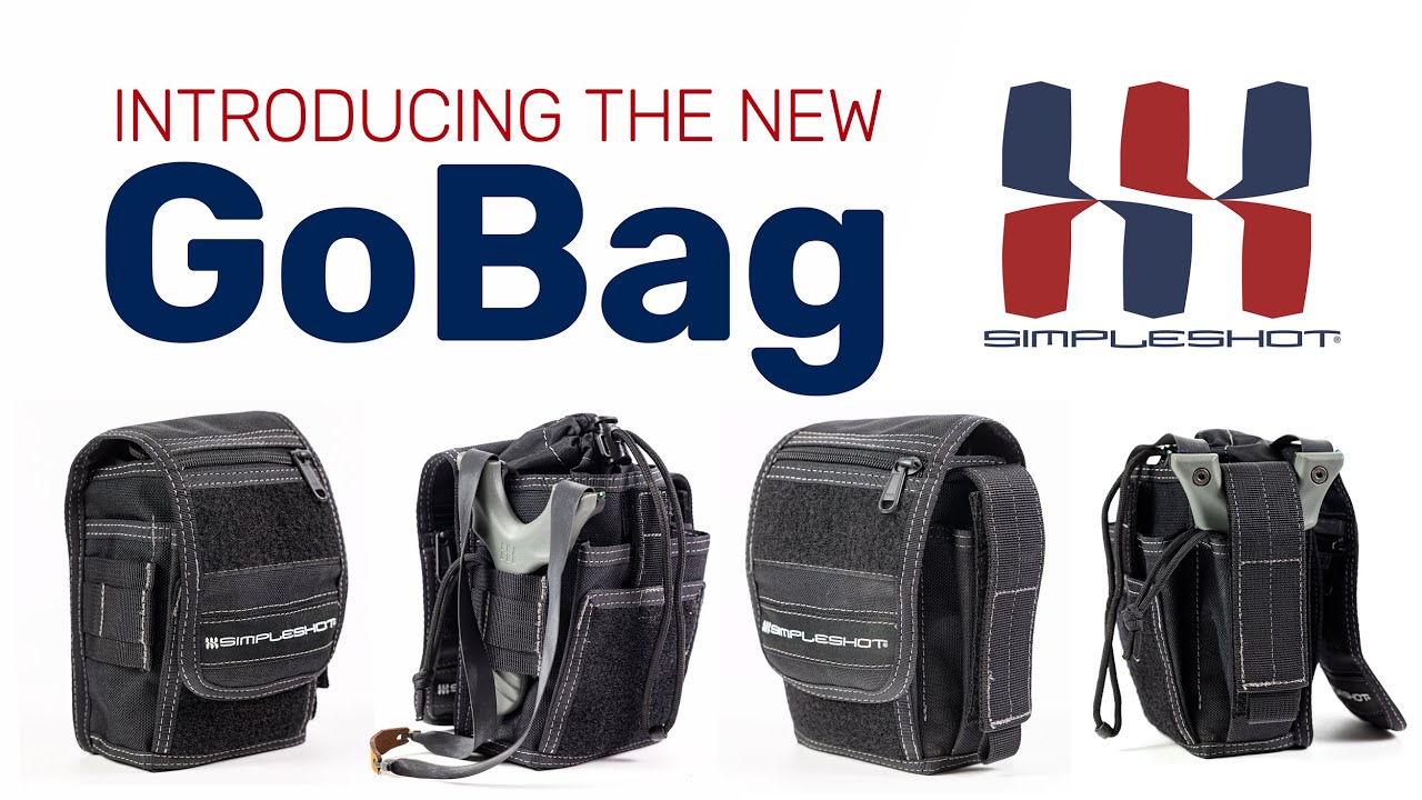 SimpleShot GoBag &mdash; ЕДИНСТВЕННАЯ сумка для рогатки, которая вам нужна.