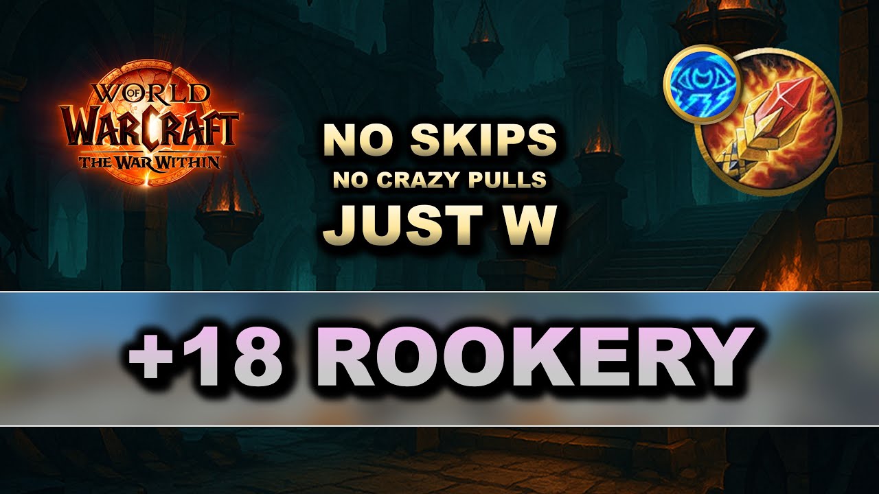 The best way to time keys is to just go straight! +18 Rookery Arcane Mage M+ PoV | WoW 11.1.5 TWW S2