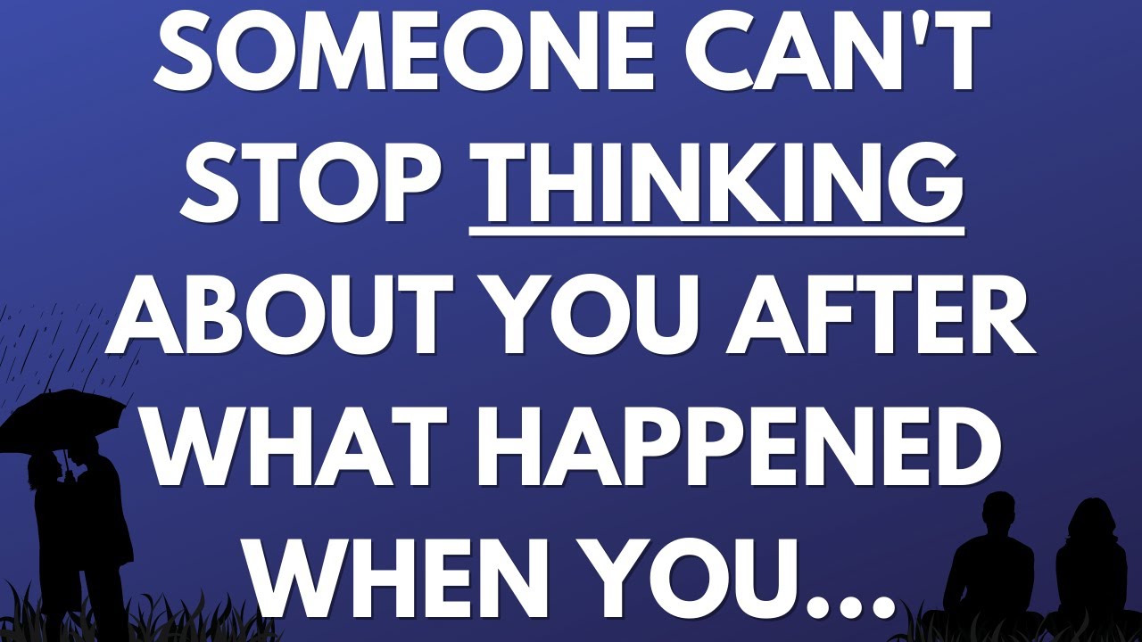 💌 Someone can't stop thinking about you after what happened when you...