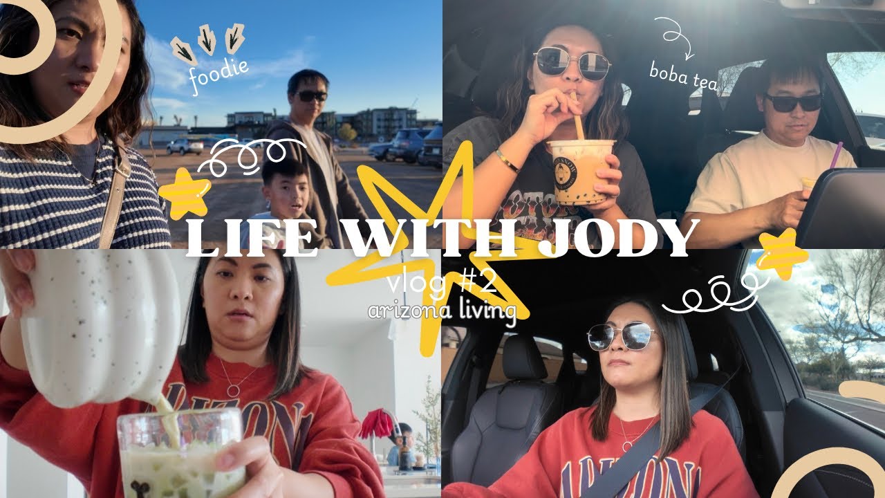 AZ LIFE VLOG: food trucks, boba, matcha, ilocos empanada, etc