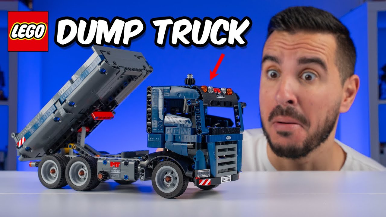 TO the LANDFILL! || LEGO Technic 42203 Tipping Dump Truck