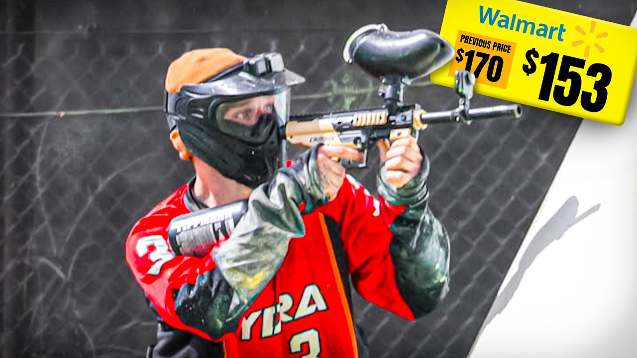 I Played a Paintball Tournament Only Using Gear from Walmart