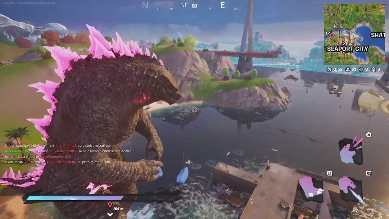 Fortnite - Godzilla gameplay C6S1