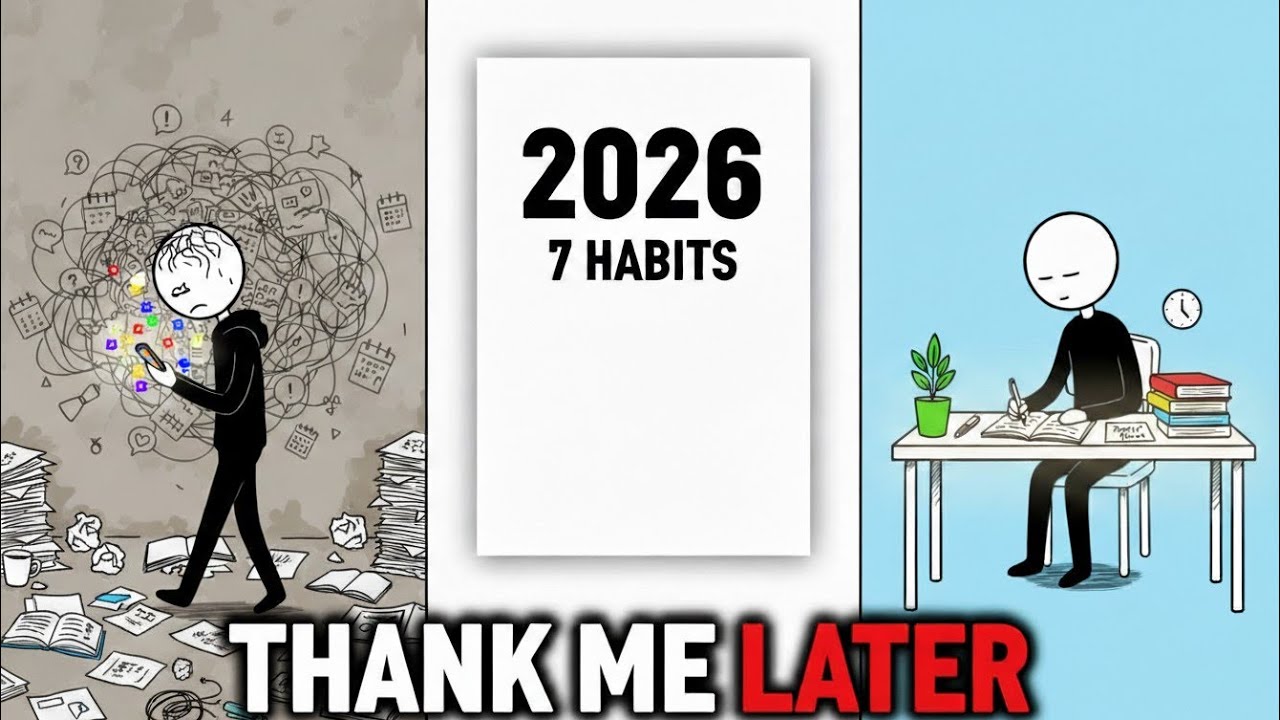 7 Habits You Must Start NOW to Make 2026 Your Best Year