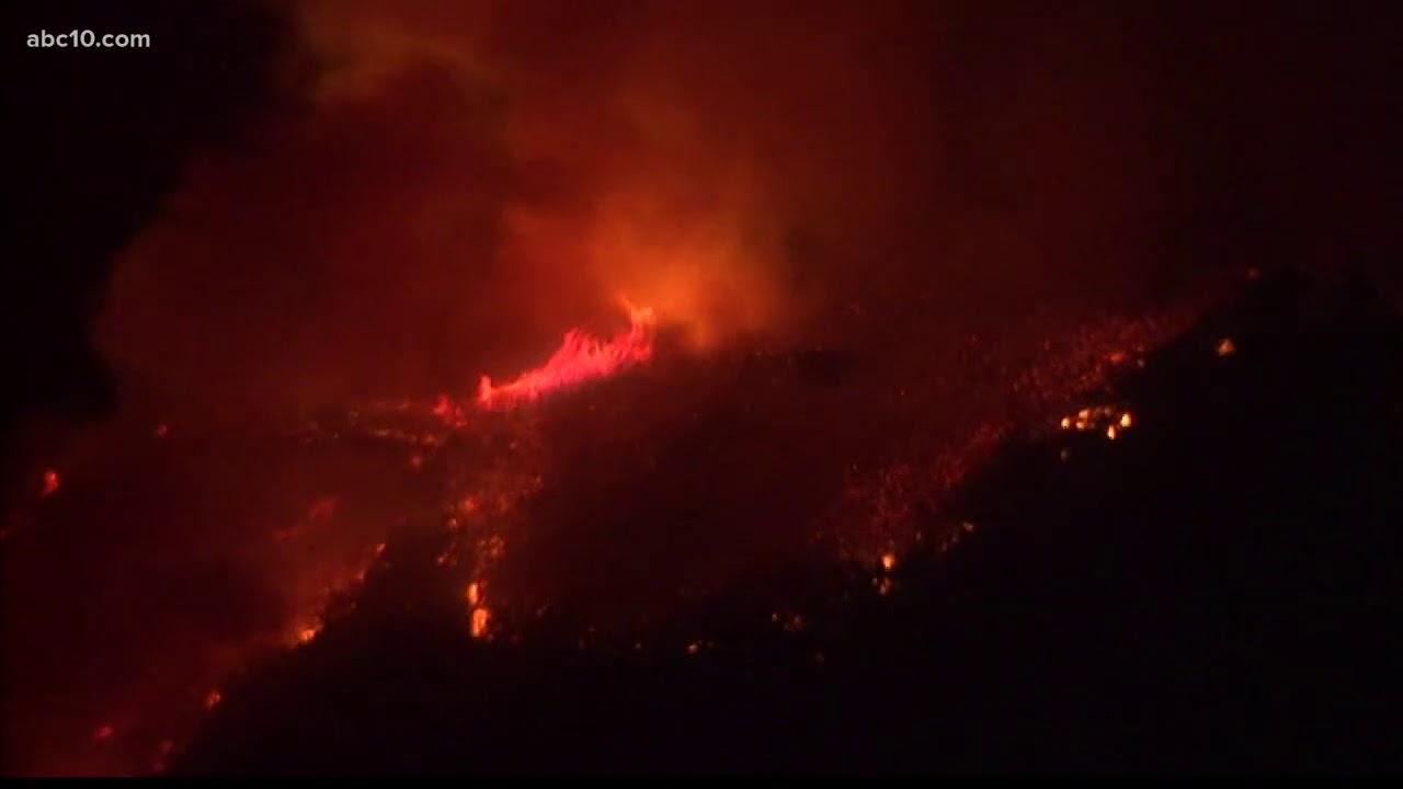 Thomas Fire named the 4th largest wildfire in California history, continues to grow