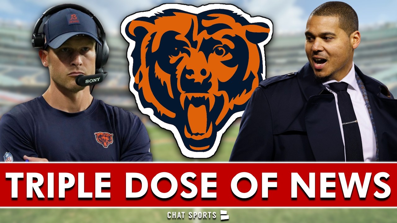 Chicago Bears Get A TRIPLE DOSE Of News&hellip;