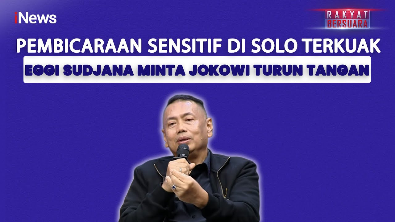 Geger! Kuasa Hukum Ungkap Eggi Sudjana Minta Jokowi Perintahkan Kapolri Terbitkan SP3
