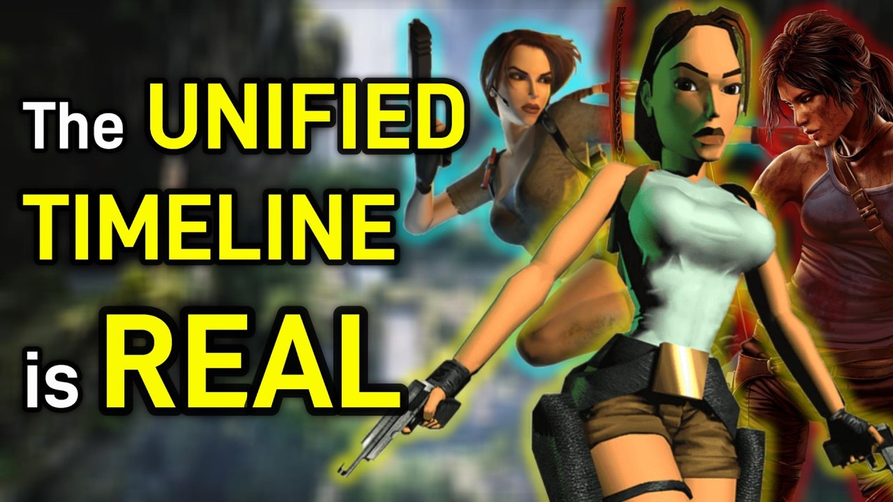 LEGACY OF ATLANTIS begins the UNIFIED TIMELINE of TOMB RAIDER