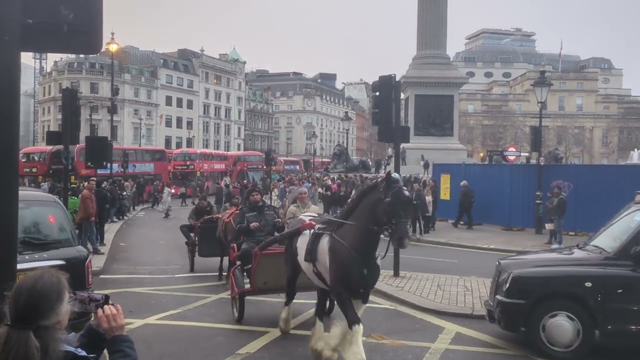 The Romany Christmas Drive - Trafalgar Square