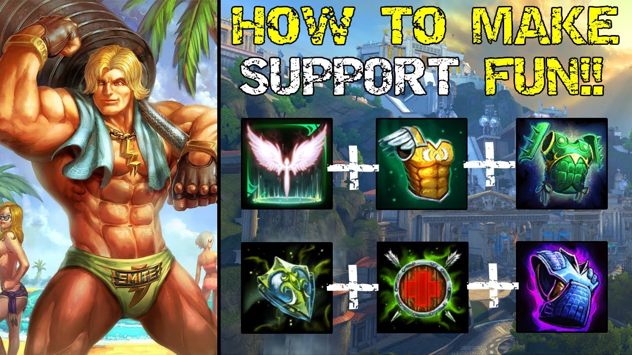 HOW TO MAKE SUPPORT FUN!! Hercules Support Gameplay | Smite Conquest