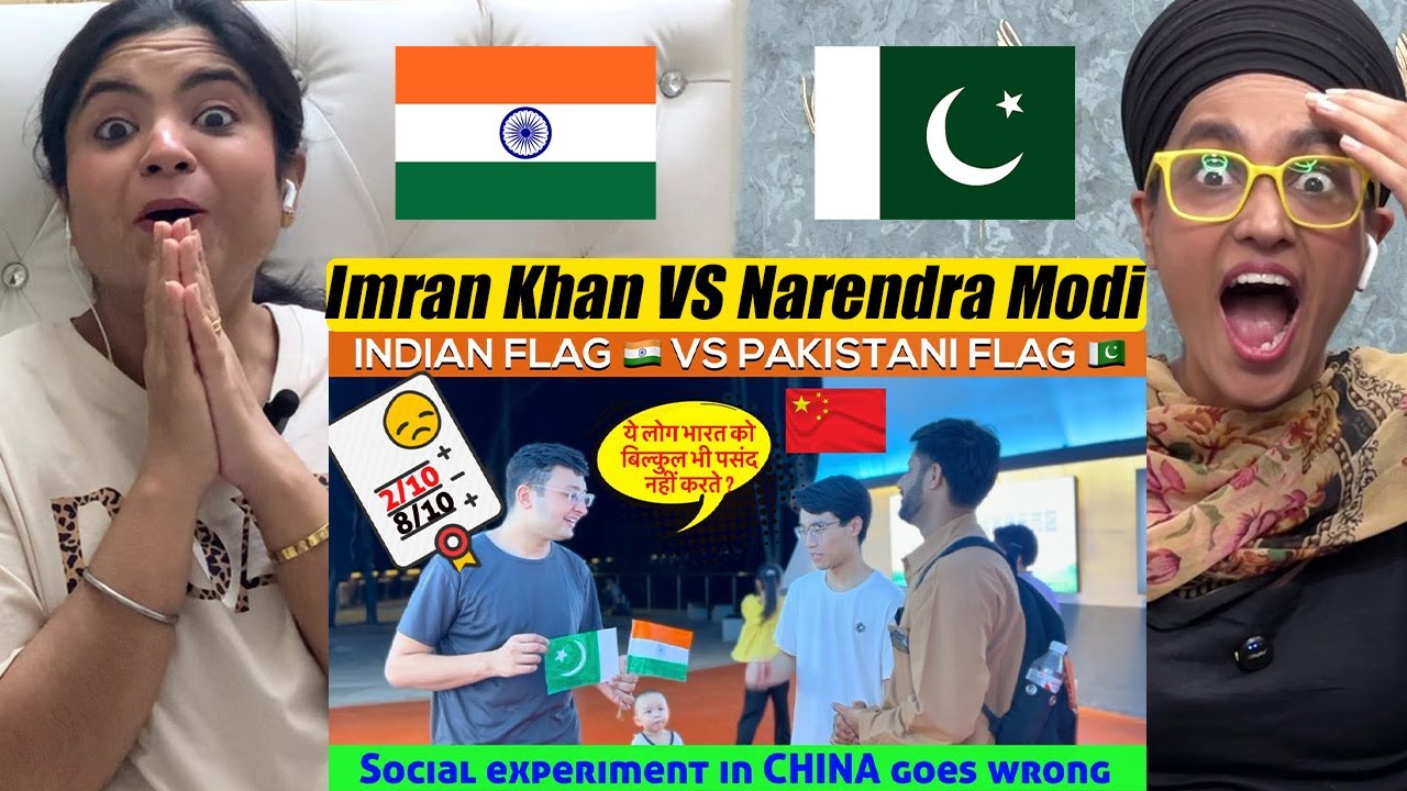 Indian flag vs Pakistani flag social experiment in CHINA | Do chinese people like Indian?