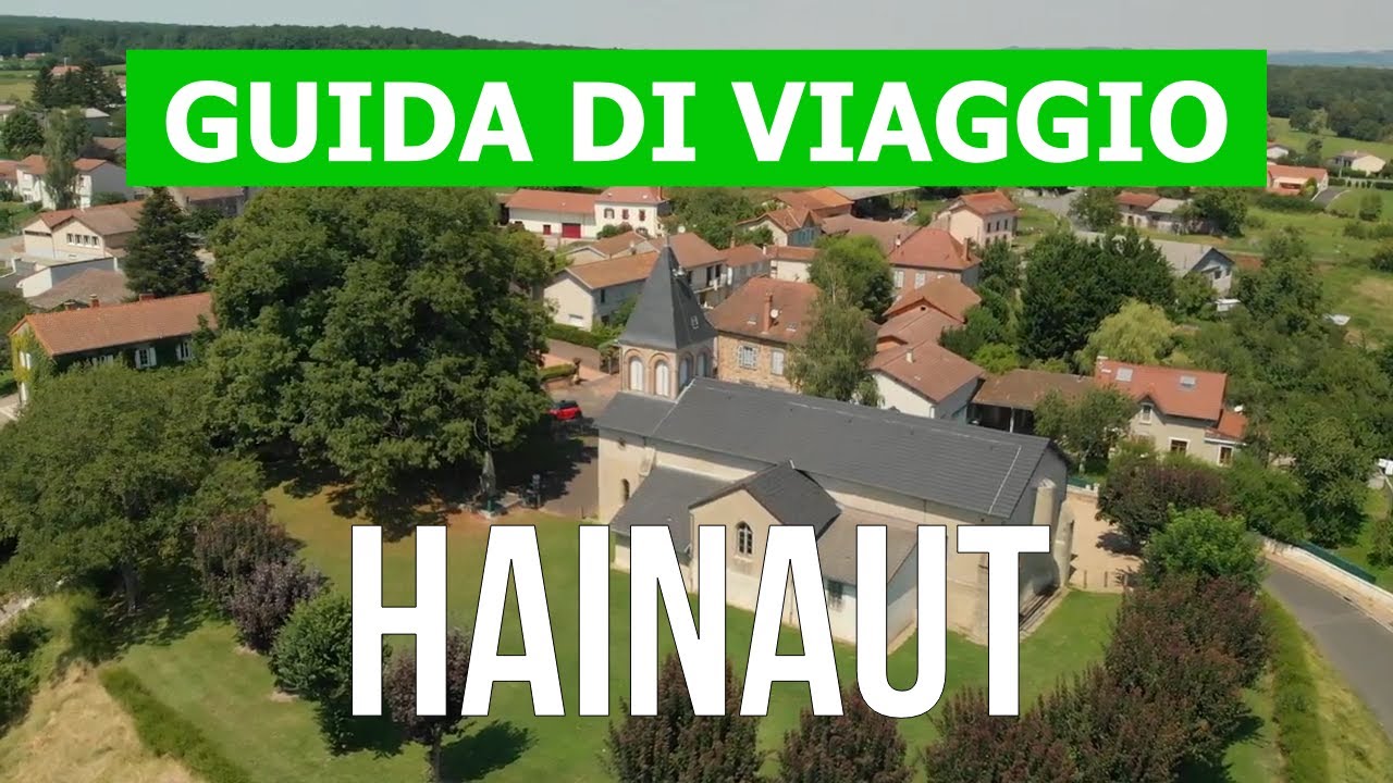 Hainaut, Belgio | Città di Charleroi, Mons, La Louviere | Video drone 4k | Hainaut cosa vedere