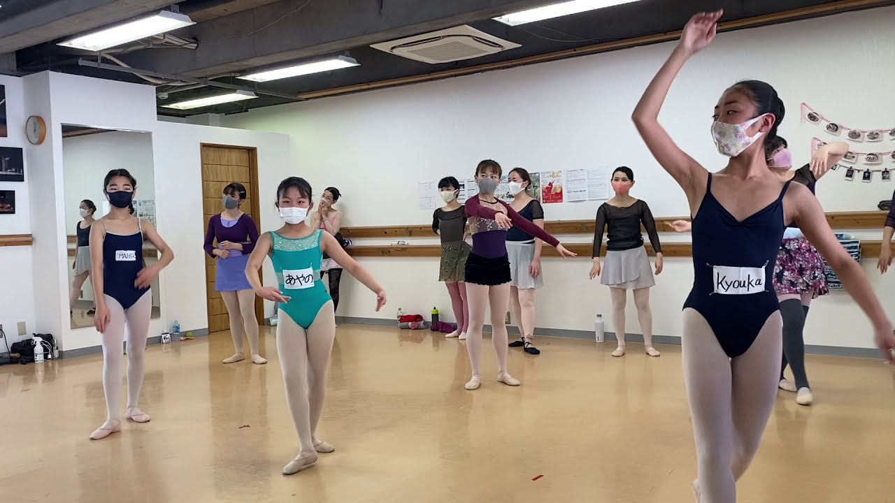 辰巳先生のセンターレッスン　大人バレエ