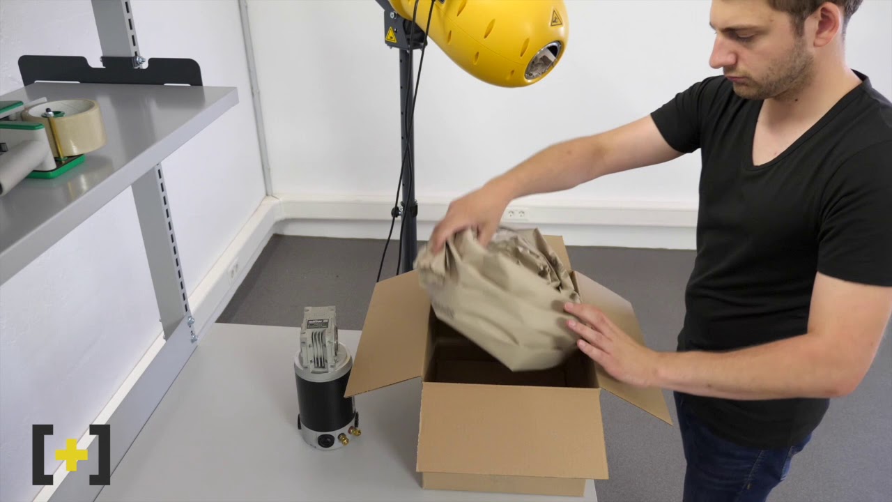 ZAPAKO SpeedMan Pro packaging training - cushioning