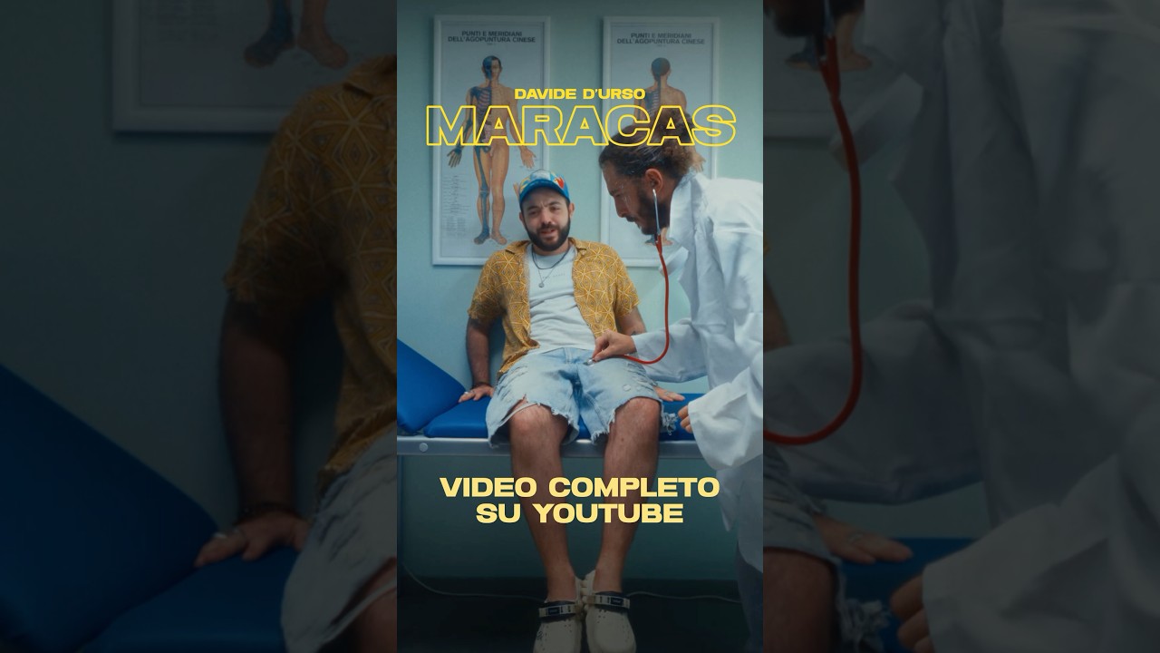 Davide D&rsquo;urso - MARACAS [Official Video] #canzone #musica #tormentone #estate #maracas #hit