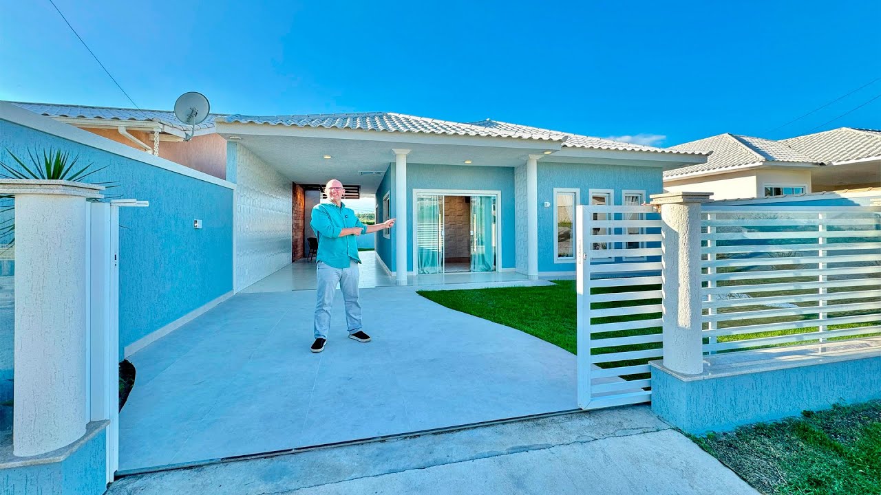❤️🏠 A CASA DOS SONHOS EXISTE! Casa a venda no condomínio Collynas Park em Araruama RJ