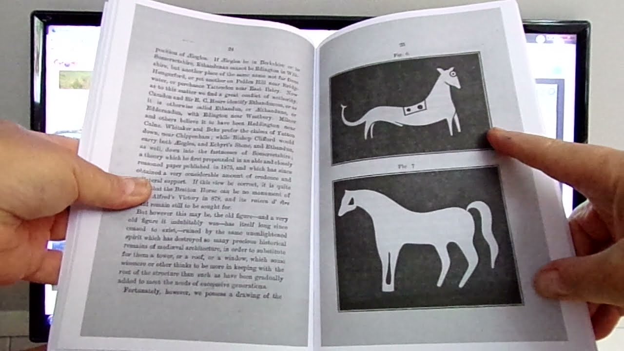THE WHITE HORSE OF UFFINGTON. STARTLING NEW DISCOVERY!