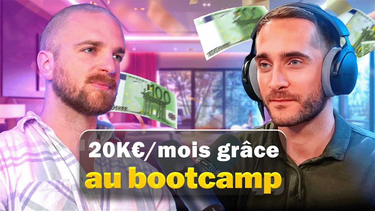 20 000 euros de chiffre d'affaires par mois après mon bootcamp Linkedin - Charles-Elias Farah