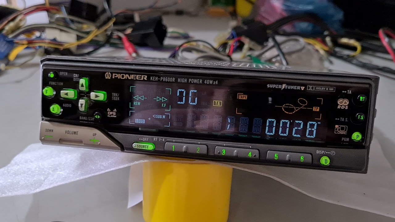 Funcionamento Pioneer KEH-P8600R