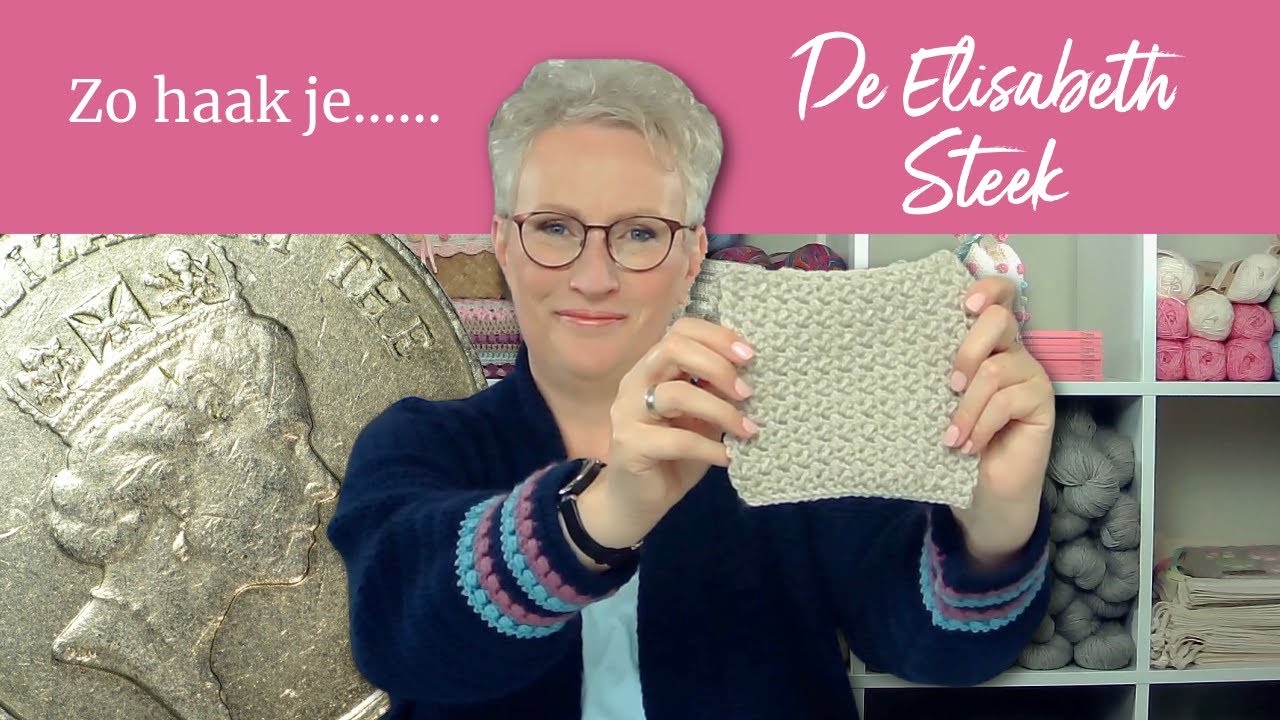 Zo haak je....De Elisabeth steek! #keepitsimplehaken #hakenvoorbeginners #Crochetforbeginners