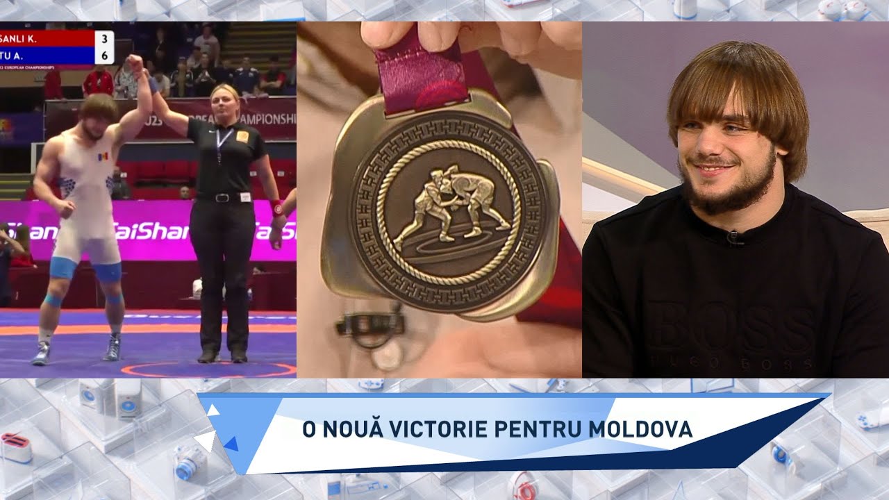 Aur pentru Moldova la Campionatul European de lupte greco-romane
