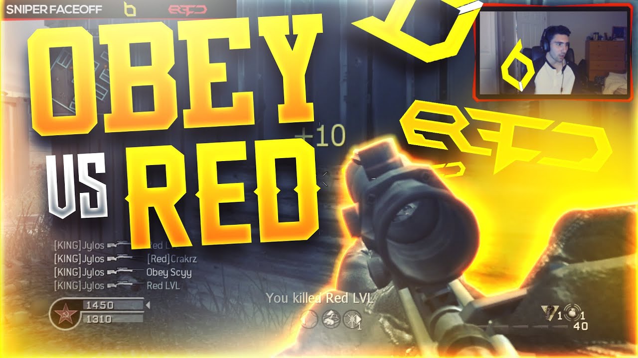 OBEY vs RED: 2v2 Sniper Faceoff Ft. LVL, Crakrz, Scyft!