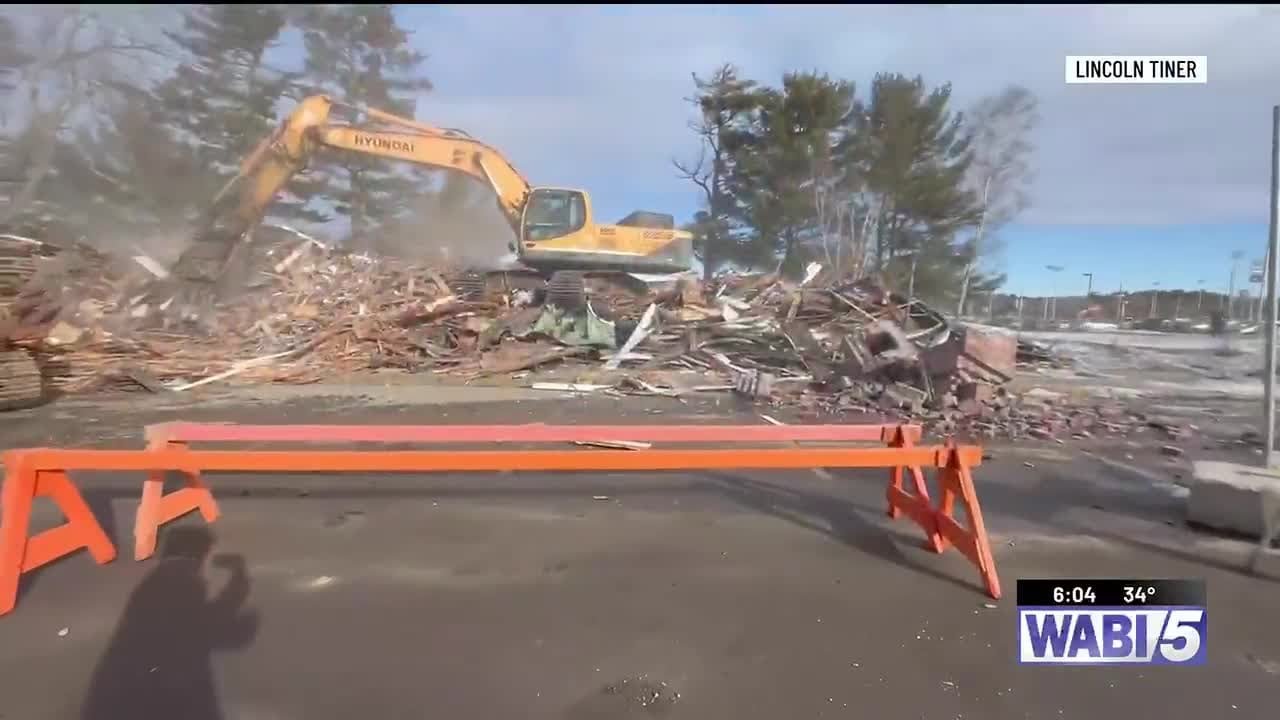 UMaine finishes the demolition of Crossland Hall, its longest-standing building