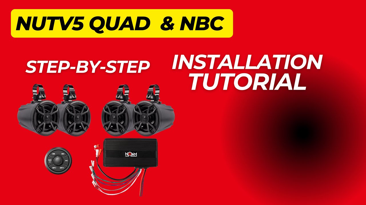 NUTV5 QUAD system Step-By-Step installation guide with the new NBC.