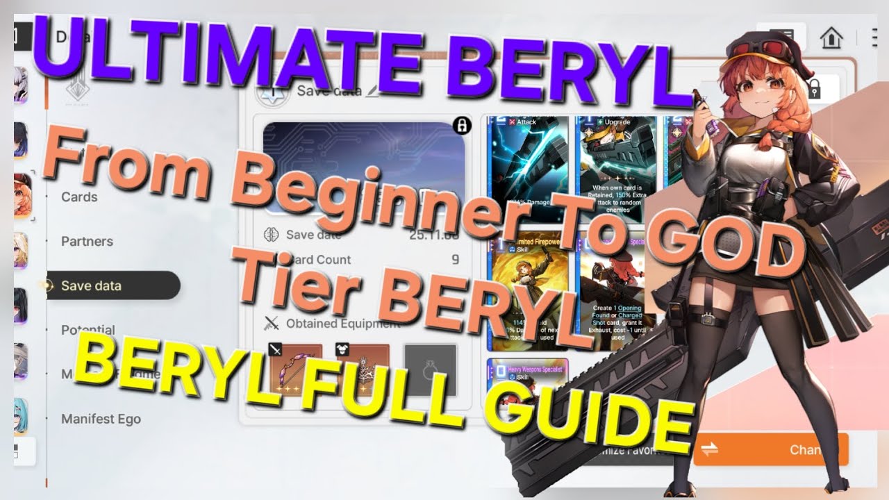 Ultimate BERYL Guide : Master Beryl like a Pro Chaos Zero Nightmare 