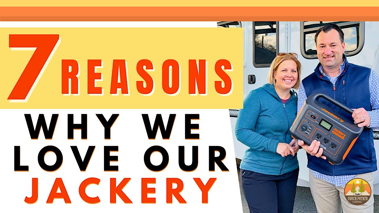 7 Ways We Use a Jackery For RVing | Generator Alternative - Portable Power Station with Solar Panels