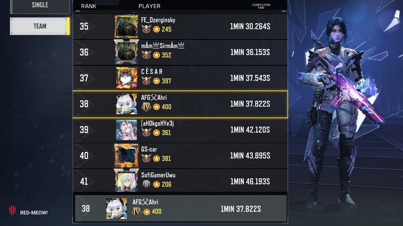 CoDm Chase 1m 37.822s new fastest Route